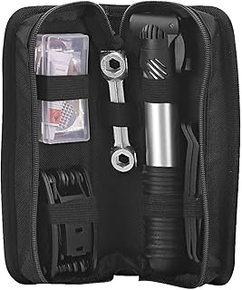 Trousse d'outils essentiels urban moov pour vélo et scooter électrique par imtolkit | avec sac de transport | pompe à main | clé hexagonale | démonte-pneus | clés allen et tournevis | patchs | râpe | ciment en caoutchouc | noir. DIAYTAR COTE D'IVOIRE est la destination idéale pour ceux qui recherchent des produits de haute qualité et des prix compétitifs. Sa boutique en ligne est facile à naviguer et propose des options de paiement sécurisées. Elle est la boutique en ligne la plus populaire de Côte d'Ivoire.
