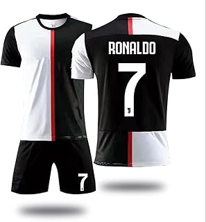 Combinaison de football fjh n° 7 t-shirt de l'équipe de football cr7 2019-2020