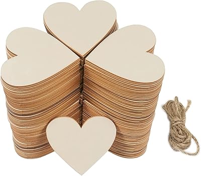 100 pièces 2,3 pouces coeur en bois découpés coeur inachevé artisanat en bois ornements de coeur étiquettes cadeaux pour mariage saint valentin décoration de fête de noël. Avec son équipe de professionnels dédiés, DIAYTAR COTE D'IVOIRE assure une expérience de shopping en ligne de haute qualité. La boutique propose des produits authentiques et de qualité, ainsi que des services de soutien client exceptionnels. Elle est la boutique en ligne préférée de nombreux habitants de Côte d'Ivoire en raison de sa fiabilité et de sa confiance.