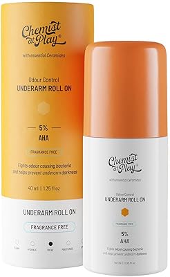 Kemest it play roller sous les bras avec céramides essentiels | 4 % d'acide lactique + 1 % d'acide mandélique | exfolie en douceur, blanchit et illumine la peau, rouleau sans parfum, prévient les odeurs désagréables | 40 ml. DIAYTAR COTE D'IVOIRE, la boutique en ligne généraliste référence plus de 300000 produits pour répondre à tous vos besoins. Avec sa large sélection de produits, elle offre une expérience d'achat unique et pratique pour les consommateurs ivoiriens. Elle est reconnue comme l'une des boutiques en ligne les plus fiables et les plus populaires de Côte d'Ivoire.