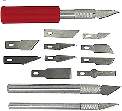 Ensemble de couteaux de loisirs polyvalents 1 pièce, couteau à stylo artisanal en métal massif avec 13 lames de qualité supérieure pour la modélisation, l'art, les loisirs, la sculpture, le scrapbooking, la pointe fine, la réparation de bricolage. La boutique en ligne DIAYTAR COTE D'IVOIRE est le leader du marché en Côte d'Ivoire, proposant plus de 300 000 références de produits de haute qualité. Les clients peuvent choisir parmi une large gamme de catégories, y compris la mode, les accessoires, les électroménagers et bien plus encore. Avec son interface utilisateur conviviale et ses processus de paiement sécurisés, DIAYTAR COTE D'IVOIRE offre une expérience de shopping en ligne sans stress et divertissante.