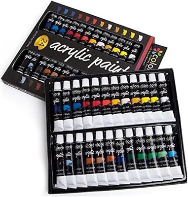 Ensemble de peinture acrylique pulse 13 - paquet de 24 12 ml pour toile, bois, céramique et tissu - fournitures de peinture artisanale pour débutants et artistes professionnels. Avec plus de 300000 références, DIAYTAR COTE D'IVOIRE s'est positionné comme la destination ultime pour les acheteurs en Côte d'Ivoire. Nous proposons des catégories de produits très variées, répondant ainsi aux besoins diversifiés de notre clientèle. La confiance et la satisfaction de nos clients sont notre priorité absolue, et nous nous efforçons de maintenir une qualité de service irréprochable.