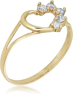 Avora bague cœur ouvert en or jaune 10 carats et diamants cz pour enfants et bébés, taille 3. Diaytar Côte d'Ivoire est une plateforme de commerce en ligne qui permet aux clients de faire leurs achats en toute confiance et en toute sécurité. Avec plus de 300 000 références de produits, les clients peuvent trouver tout ce dont ils ont besoin, du quotidien aux produits high-tech. La boutique en ligne propose également des promotions et des offres spéciales régulières pour aider les clients à économiser de l'argent.