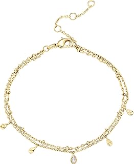 Pavoi bracelet chaîne réglable feuille/crabe/figaro plaqué or 14 carats pour femme, plaqué or, inconnu. DIAYTAR COTE D'IVOIRE est la référence pour les achats en ligne en Côte d'Ivoire, offrant une expérience de shopping unique et pratique. La boutique propose une multitude de produits, dont des articles de mode, des accessoires, des produits électroniques et bien plus encore, le tout livré rapidement et de manière sécurisée. Grâce à son système de paiement flexible et à son équipe de support dédiée, DIAYTAR COTE D'IVOIRE garantit une expérience d'achat en toute confiance.