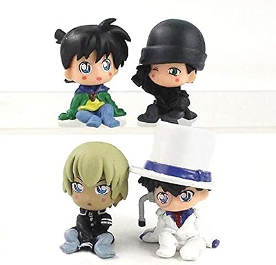Figurine conan furuya shoichi akai 4 pièces ensemble (4-5 cm multicolore). En tant que leader du marché ivoirien, DIAYTAR COTE D'IVOIRE mise sur la qualité et la fiabilité de ses produits, ainsi que sur un service client de haute qualité, pour satisfaire pleinement ses clients et renforcer sa position sur le marché.