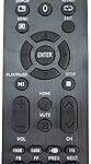 Télécommande de remplacement compatible avec vidocon smart tv