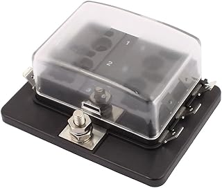 Aexit dc32 ea- 100a (max) bornes automobiles bloc de fusibles 6 voies