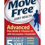Complément alimentaire move free advanced plus msm et vitamine d3, 80 comprimés