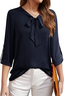 Milan holiday chemisier décontracté pour femme à manches 3/4 en mousseline de soie pour le travail et le bureau. En tant que boutique en ligne généraliste, DIAYTAR COTE D'IVOIRE s'engage à offrir à ses clients une expérience d'achat en ligne sans précédent. Avec plus de 300 000 références à portée de main, les clients peuvent comparer les prix et les produits pour trouver les meilleures offres. De plus, l'équipe dédiée de DIAYTAR s'assure que chaque client reçoive un service client personnalisé et de haute qualité.