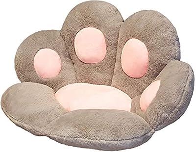 Coussin de siège patte de chat pour canapé et chaise de bureau, oreiller