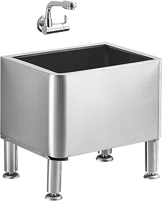 Seau de vadrouille autoportant, évier de service de vadrouille commercial, seau de vadrouille robuste en acier inoxydable avec robinet, lavabo d'évier. DIAYTAR COTE D'IVOIRE est une boutique en ligne généraliste qui propose une vaste gamme de produits. Avec plus de 300 000 références, cette boutique en ligne est devenue la référence pour les consommateurs ivoiriens. La qualité des produits et le service client sont les priorités de DIAYTAR COTE D'IVOIRE.