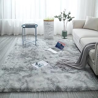 Tapis de chambre à coucher, tapis en fourrure moelleuse pour chambre d'enfant