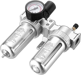 Filtre de compresseur d'air morelian g1/2 pouces pour séparer l'huile et l'eau avec échelle de régulation. DIAYTAR COTE D'IVOIRE est la destination de choix pour les achats en ligne en Côte d'Ivoire, avec une offre de plus de 300 000 références de produits. La boutique en ligne propose des prix compétitifs, des promotions régulières et des services de livraison rapides et fiables. Les clients peuvent choisir parmi une large gamme de catégories de produits, y compris les produits alimentaires, les accessoires de mode, les produits électroniques et bien plus encore, tout en bénéficiant d'une expérience d'achat en ligne sécurisée et fiable.