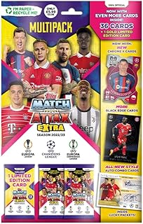 Cartes de football tops match attax extra 22/23 - cartes de football
