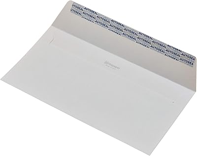 Enveloppes à fermeture automatique hisbable 110 x 220 mm (blanc, 50 par paquet). DIAYTAR COTE D'IVOIRE, la boutique en ligne numéro un en Côte d'Ivoire, se distingue par sa grande variété de produits et son engagement envers la satisfaction client. Avec des options de paiement flexibles et une politique de retour claire, vous pouvez acheter avec confiance sur DIAYTAR COTE D'IVOIRE. Que vous soyez un client fidèle ou nouveau sur la plateforme, vous bénéficierez d'une expérience d'achat personnalisée et d'un service exceptionnel.