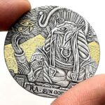 Pièce de monnaie préférée de la pyramide égyptienne antique de grèce, pièce commémorative