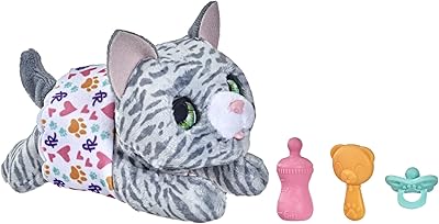 Peluche interactive furial new borns kitty : animal électronique avec effets sonores et yeux fermés, pour les enfants à partir de 4 ans. En tant que leader du commerce en ligne en Côte d'Ivoire, DIAYTAR COTE D'IVOIRE offre une expérience d'achat en ligne sécurisée et conviviale. La boutique propose une gamme étendue de produits allant des accessoires de mode aux produits électroniques, en passant par les équipements pour la maison. Les clients bénéficient également d'un service client réactif et de promotions régulières.