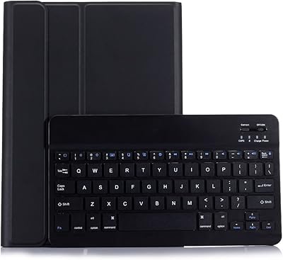 Étui avec clavier 9,7 pouces pour ipad 2018 et ipad pro 2017