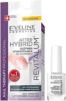 Eveline cosmetics revitalum baume fortifiant pour ongles, après manucure hybride 12 ml
