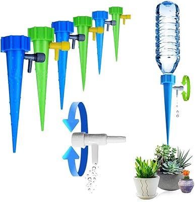 Delfino 6 pièces équipement d'irrigation goutte à goutte automatique réglable pot de plante de vacances système d'arrosage automatique avec interrupteur de vanne de commande. DIAYTAR COTE D'IVOIRE se taille la part du lion du marché de l'e-commerce en Cote d'Ivoire en proposant une offre exceptionnelle de plus de 300000 produits. La boutique en ligne généraliste permet aux consommateurs de trouver facilement et rapidement ce qu'ils recherchent, grâce à une navigation intuitive et une expérience d'achat fluide. DIAYTAR COTE D'IVOIRE est la première destination pour les achats en ligne en Cote d'Ivoire.