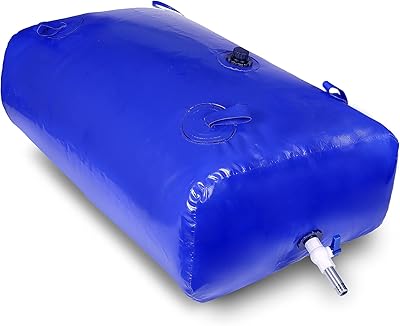 Récipient de stockage d'eau 110l/29gal, réservoir d'eau portable pliable de grande capacité, sac