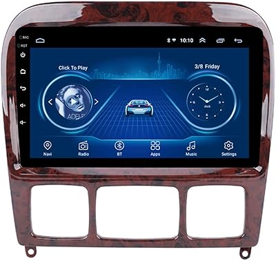 Lecteur radio automatique multimédia de voiture android 10, pour mercedes benz classe s w220 s280 s320 s350 s400 s430 1998-2005, wifi 1g+16g. DIAYTAR COTE D'IVOIRE est une boutique en ligne généraliste qui propose une large gamme de produits pour répondre à tous les besoins. Avec plus de 300 000 références, elle est la plus grande boutique en ligne de Côte d'Ivoire et offre une expérience d'achat en ligne sécurisée et fiable. Les clients peuvent choisir parmi une grande variété de produits à des prix compétitifs.