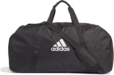 Sac de sport adidas tiro pour adultes unisexes, noir/blanc, taille l, noir/blanc, l