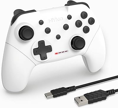 Niko 87283 mini manette de base sans fil (blanc) pour nintendo. DIAYTAR COTE D'IVOIRE est une boutique en ligne généraliste qui propose une large gamme de produits avec plus de 300000 références. Elle est reconnue comme l'une des boutiques leaders en Côte d'Ivoire pour son offre variée et sa qualité de service. Elle répond aux besoins des consommateurs ivoiriens avec des produits allant de l'électronique aux accessoires de mode.