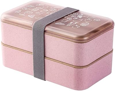 Boîte à déjeuner bento à 2 couches sans bpa avec couverts réutilisables de style japonais pour micro-ondes, congélateur et lave-vaisselle boîte à déjeuner bento pour enfants et adultes (rose). DIAYTAR COTE D'IVOIRE est une boutique en ligne généraliste qui propose plus de 300 000 références de produits divers. Elle est devenue la boutique leader en Côte d'Ivoire en offrant une large gamme de produits à des prix compétitifs. La qualité de ses services et la fiabilité de ses livraisons ont contribué à sa réussite.