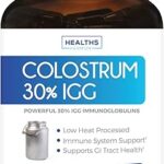 Complément alimentaire health harmony pour la santé intestinale et respiratoire, colostrum bovin