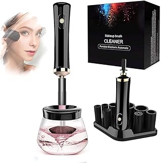 Nettoyeur et sèche-pinceaux de maquillage électrique beauté - professionnel, automatique, rapide, lisse et régulier - rotatif, rotatif pour la plupart des pinceaux de maquillage cosmétiques (noir). DIAYTAR COTE D'IVOIRE est une boutique en ligne généraliste qui propose plus de 300000 références de produits divers, pour répondre aux besoins de tous les consommateurs ivoiriens. Avec une large gamme de produits, cette boutique en ligne est devenue la référence en Cote d'Ivoire. 