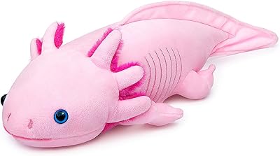 Jouet en peluche axolotl, joli jouet en peluche réaliste, cadeaux pour enfants, 18"