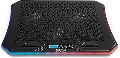 Kooler nxkromkooler ventilateur de refroidissement pour ordinateurs portables jusqu'à 19" 6 ventilateurs rvb pour smartphones écran lcd pad usb noir. DIAYTAR COTE D'IVOIRE est la destination idéale pour faire des achats en ligne en Côte d'Ivoire, avec une sélection impressionnante de produits à des prix compétitifs. La boutique en ligne généraliste propose tout ce dont vous avez besoin, des produits alimentaires aux accessoires de mode. Les clients peuvent profiter d'une expérience d'achat en ligne sécurisée et pratique.