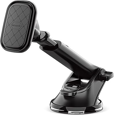 Moxedo support de téléphone magnétique mains libres pour voiture pour pare-brise et tableau