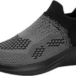Chaussures décontractées à enfiler pour hommes respirantes plates décontractées pour la marche