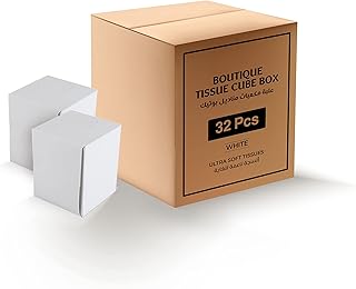 Boîte de mouchoirs carrés westwood boutique, 100 feuilles par paquet, 2 épaisseurs ultra