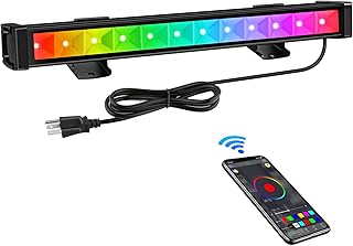 Lumière led lavable, lumière étanche intelligente opsc 45w rgbcw, bande lumineuse led