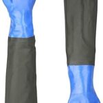 Paire de gants en caoutchouc pour nettoyer les canalisations de piscine - bras