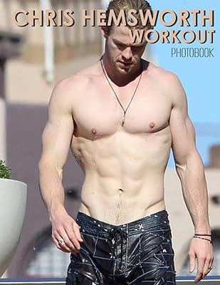 Livre photo d'entraînement de chris hemsworth vol 2 : 40+ photos haute résolution