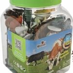 Ensemble de jouets animaux de la ferme 30 pièces dans un seau