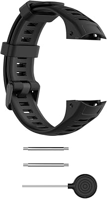 Compatible avec garmin instinct band, bracelet de rechange en silicone souple pour garmin