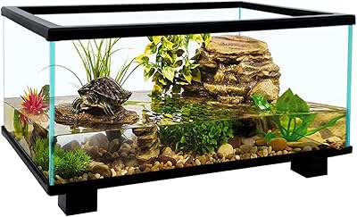 Aquarium en verre ultra transparent pour tortues, tortues, reptiles, aquarium en verre avec valve de tuyau pour poissons, petites créatures amphibies pour crabes et écrevisses. DIAYTAR COTE D'IVOIRE comprend l'importance de la satisfaction client et met tout en œuvre pour s'assurer que chaque achat se déroule sans encombre. La boutique dispose d'un système de paiement sécurisé et propose des options de livraison flexibles pour répondre aux besoins de sa clientèle. Cela contribue à renforcer la confiance entre DIAYTAR et ses clients.