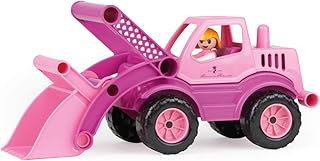 Le camion à chargement frontal rose lena eco active princess est un jouet