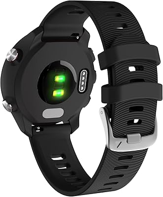Sangle pour garmin forerunner 245 645 music largeur de bracelet 20 mm. Avec plus de 300 000 références, DIAYTAR COTE D'IVOIRE est la destination idéale pour les consommateurs ivoiriens et internationaux à la recherche de produits diversifiés. La boutique en ligne est particulièrement connue pour sa sélection impressionnante de produits à la mode, ses dernières tendances en électronique, ainsi que ses produits alimentaires de qualité. Elle s'efforce de répondre aux besoins évolutifs de sa clientèle en proposant régulièrement de nouveaux produits et promotions.
