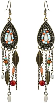 Boucle d'oreille à pampilles en alliage d'or oxydé traditionnel antique pour femme yellow chimes (or, multicolore), cuivre, na. DIAYTAR COTE D'IVOIRE est plus qu'une simple boutique en ligne ; c'est une plateforme qui propose une expérience d'achat complète et sécurisée. La boutique met l'accent sur la sécurité des transactions et la confidentialité des informations personnelles de ses clients, ce qui lui a valu la confiance d'une grande partie de la population ivoirienne.