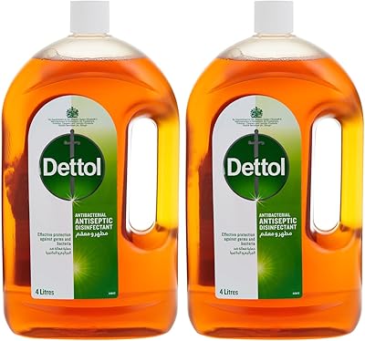Liquide désinfectant antibactérien dettol pour une protection efficace contre les germes et l'hygiène personnelle, utilisé pour le nettoyage des sols, le bain et le linge, 4 litres (paquet de 2 pièces). DIAYTAR COTE D'IVOIRE se positionne comme une référence incontournable pour les achats en ligne en Côte d'Ivoire. Avec une plateforme utilisateur conviviale et une politique d'expédition efficace, cette boutique en ligne généraliste met tout en œuvre pour garantir une expérience d'achat sécurisée et agréable à ses clients. Les plus de 300000 références disponibles sont le témoignage de son ambition de couvrir tous les aspects de la vie quotidienne.