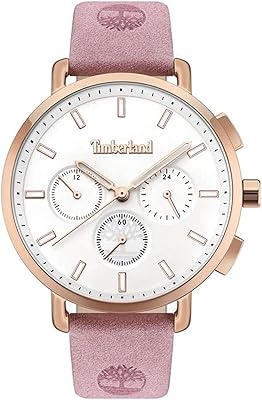 Montre analogique en cuir pour femme tdwlf2001501 (rose, 5 atm, 41 mm), bracelet