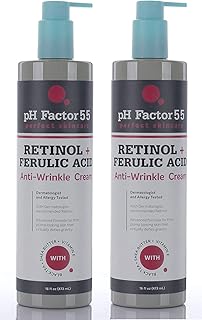 Crème visage et corps au rétinol ph factor 5.5 avec acide férulique. la crème
