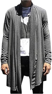 Cardigans pour hommes cardigan long abaya