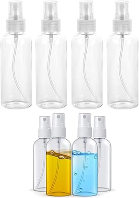 4 pièces de flacons pulvérisateurs de 100 ml + 50 (paquet 8). DIAYTAR COTE D'IVOIRE est une plateforme de commerce électronique qui permet aux consommateurs de Côte d'Ivoire d'acheter en ligne des produits de toutes sortes. La boutique propose une grande variété de produits, y compris des produits alimentaires, des vêtements, des accessoires et bien plus encore. Avec sa politique de retour et d'échange flexible, DIAYTAR COTE D'IVOIRE offre une expérience d'achat en ligne sans risque à ses clients.